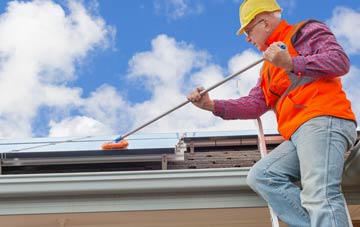 Aldwark soft wash roof cleaning